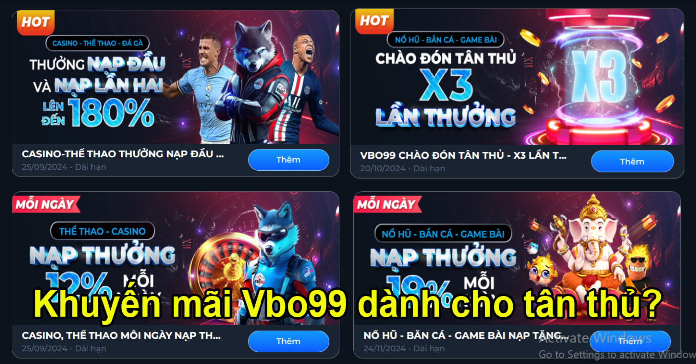 khuyen mai vbo99 moi nhat